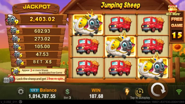 Jumping Sheep Game 3