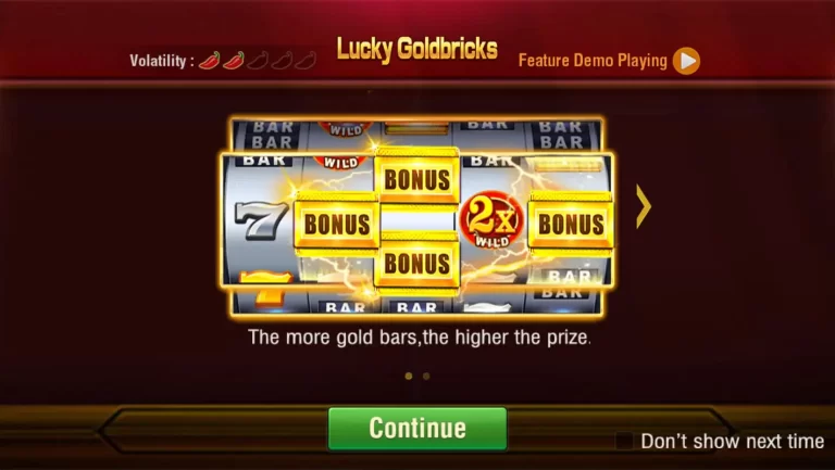Lucky Goldbricks Game 1