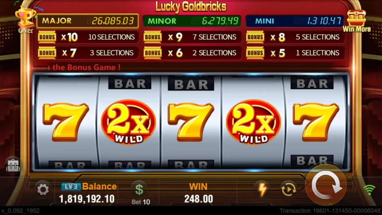 Lucky Goldbricks Game 2