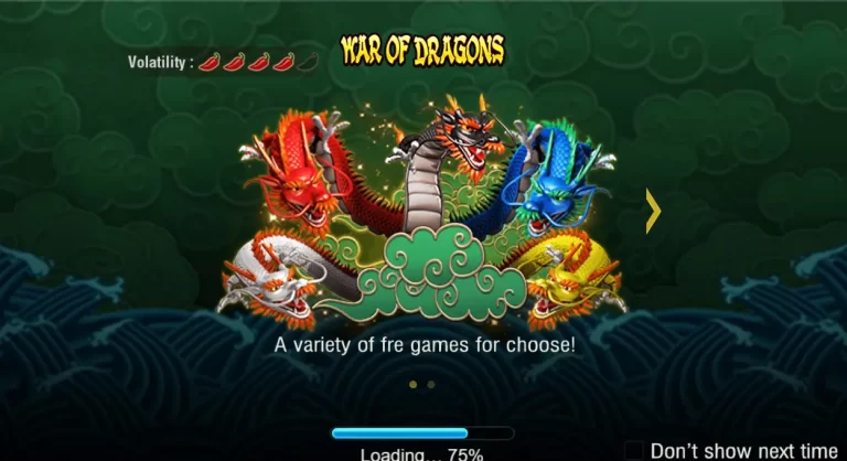 War Of Dragons Game 1
