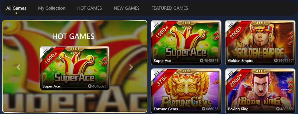 SuperAce88 Games
